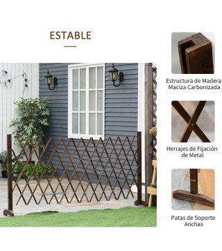Valla de Madera Extensible