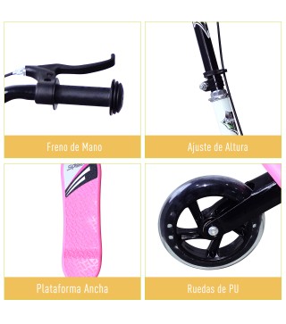 Patinete de 3 Ruedas