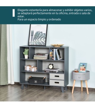 Estantería con Compartimentos