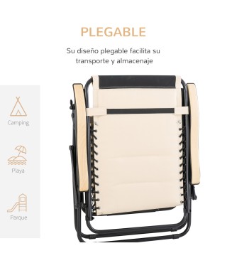 Tumbona Plegable