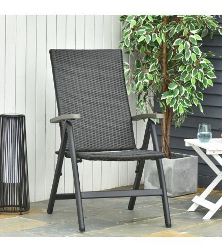 Silla Plegable de Ratán