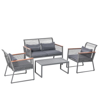 Set de Muebles de Ratán