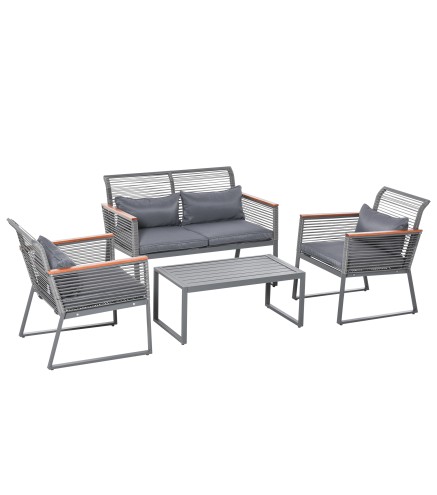 Set de Muebles de Ratán
