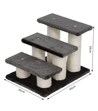 Escalera de 3 Peldaños para Mascotas