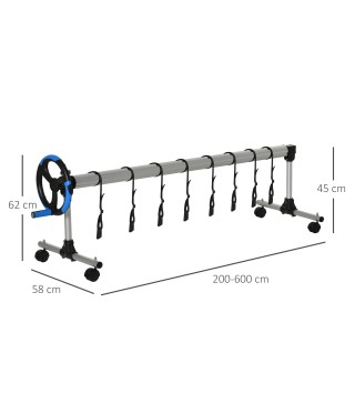 Enrollador de Cubiertas para Piscinas