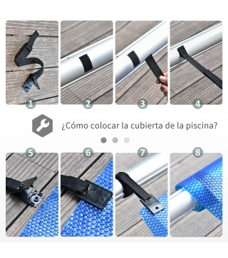 Enrollador de Cubiertas para Piscinas