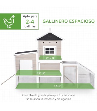 Gallinero de Madera