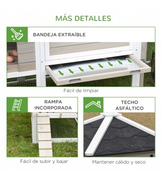 Gallinero de Madera