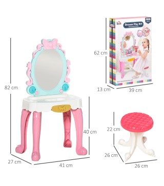 Set de Tocador de Juguete para Niñas