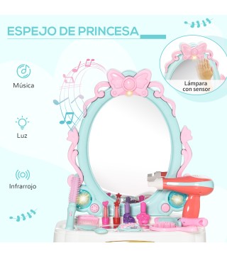Set de Tocador de Juguete para Niñas