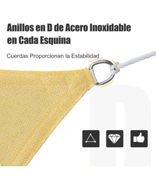 Toldo Vela Triangular