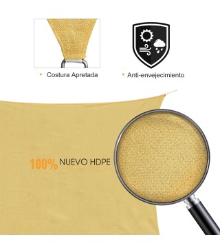 Toldo Vela Triangular