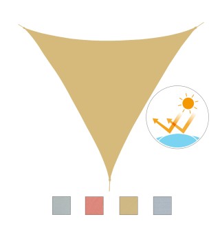 Toldo Vela Triangular