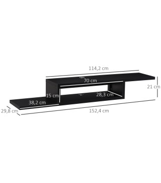 Mesa Flotante para TV
