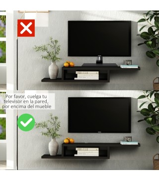 Mesa Flotante para TV
