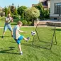 Red de Rebote Plegable Reboteador de Fútbol Ángulo Ajustable de 5 Niveles con Tubo de Acero 120x73x112 cm Negro Red de Rebote Plegable Reboteador de Fútbol Ángulo Ajustable de 5 Niveles con Tubo de Acero 120x73x112 cm Negro