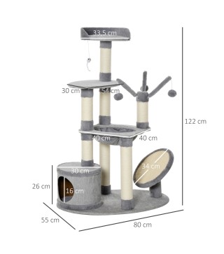 Árbol Rascador para Gatos