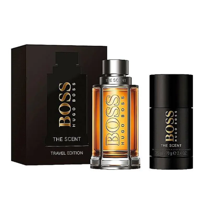 HUGO BOSS THE SCENT EAU DE TOILETTE 100ML VAPORIZADOR + DESODORANTE STICK 75ML HUGO BOSS THE SCENT EAU DE TOILETTE 100ML VAPORIZADOR + DESODORANTE STICK 75ML