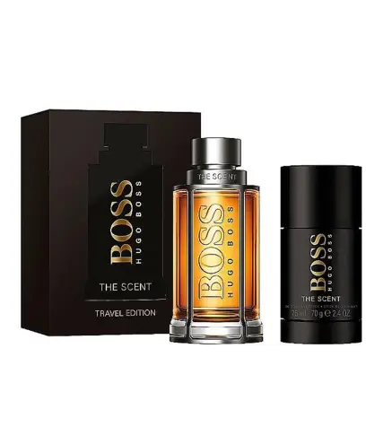 HUGO BOSS THE SCENT EAU DE TOILETTE 100ML VAPORIZADOR + DESODORANTE STICK 75ML