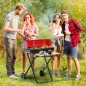 Barbacoa Plegable con Ruedas Barbacoa Plegable con Ruedas
