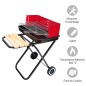Barbacoa Plegable con Ruedas Barbacoa Plegable con Ruedas