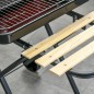 Barbacoa Plegable con Ruedas Barbacoa Plegable con Ruedas