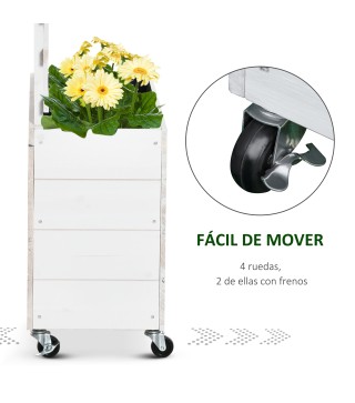 Jardinera con Enrejado