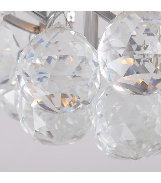 Lámpara de Techo de Cristal