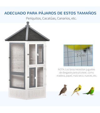 Pajarera de Madera