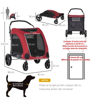 Cochecito para Mascotas