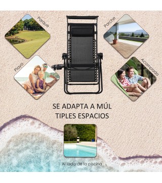 Tumbona Plegable