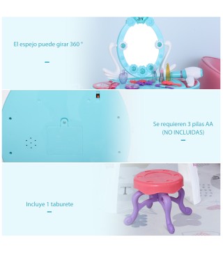 Juego de Tocador Infantil