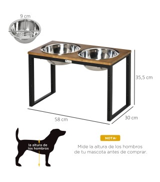 Comedero para Perros Elevado