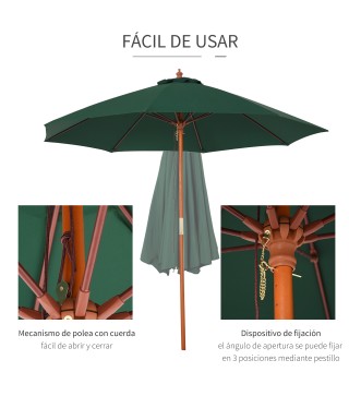 Sombrilla de Jardín