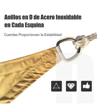 Toldo Vela Triangular