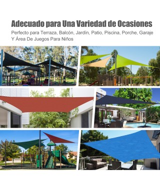 Toldo Vela Triangular