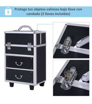 Estuche de Maquillaje Portátil