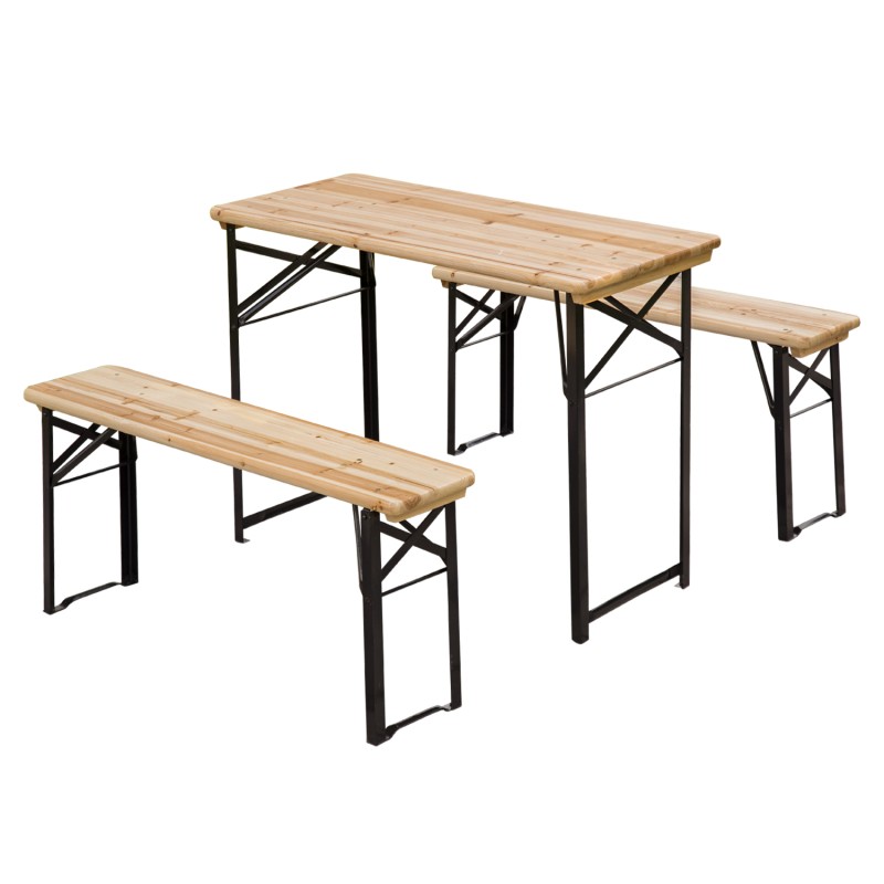 Conjunto de Mesa y Bancos