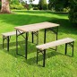Conjunto de Mesa y Bancos