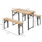Conjunto de Mesa y Bancos