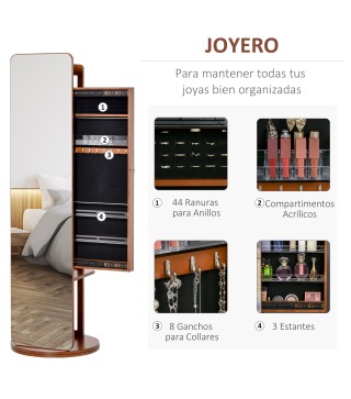 Armario Joyero 3 en 1