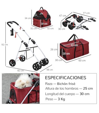 Cochecito para Mascotas