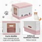 Caja de Arena para Gatos Caja de Arena para Gatos