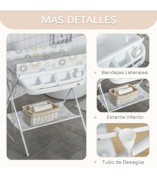 Cambiador y Bañera de Bebé