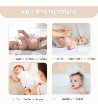 Cambiador y Bañera de Bebé