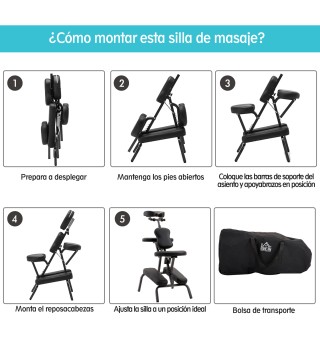 Silla de Masaje Plegable