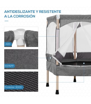 Trampolín con Red de Seguridad