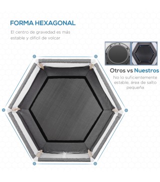 Trampolín con Red de Seguridad