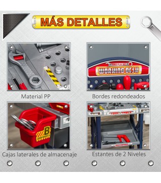 Banco de Herramientas para Niños