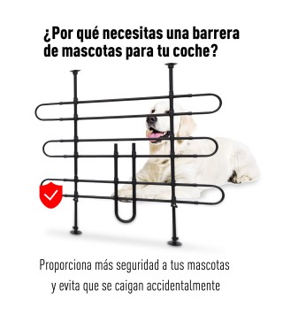 Separador Coche para Perro